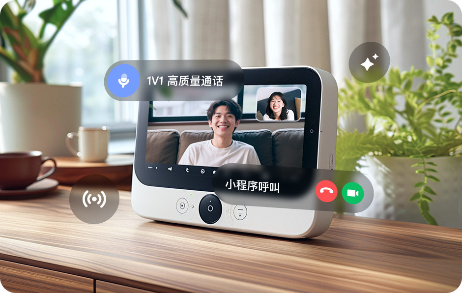 带屏IPC,IPC设备,音视频通话