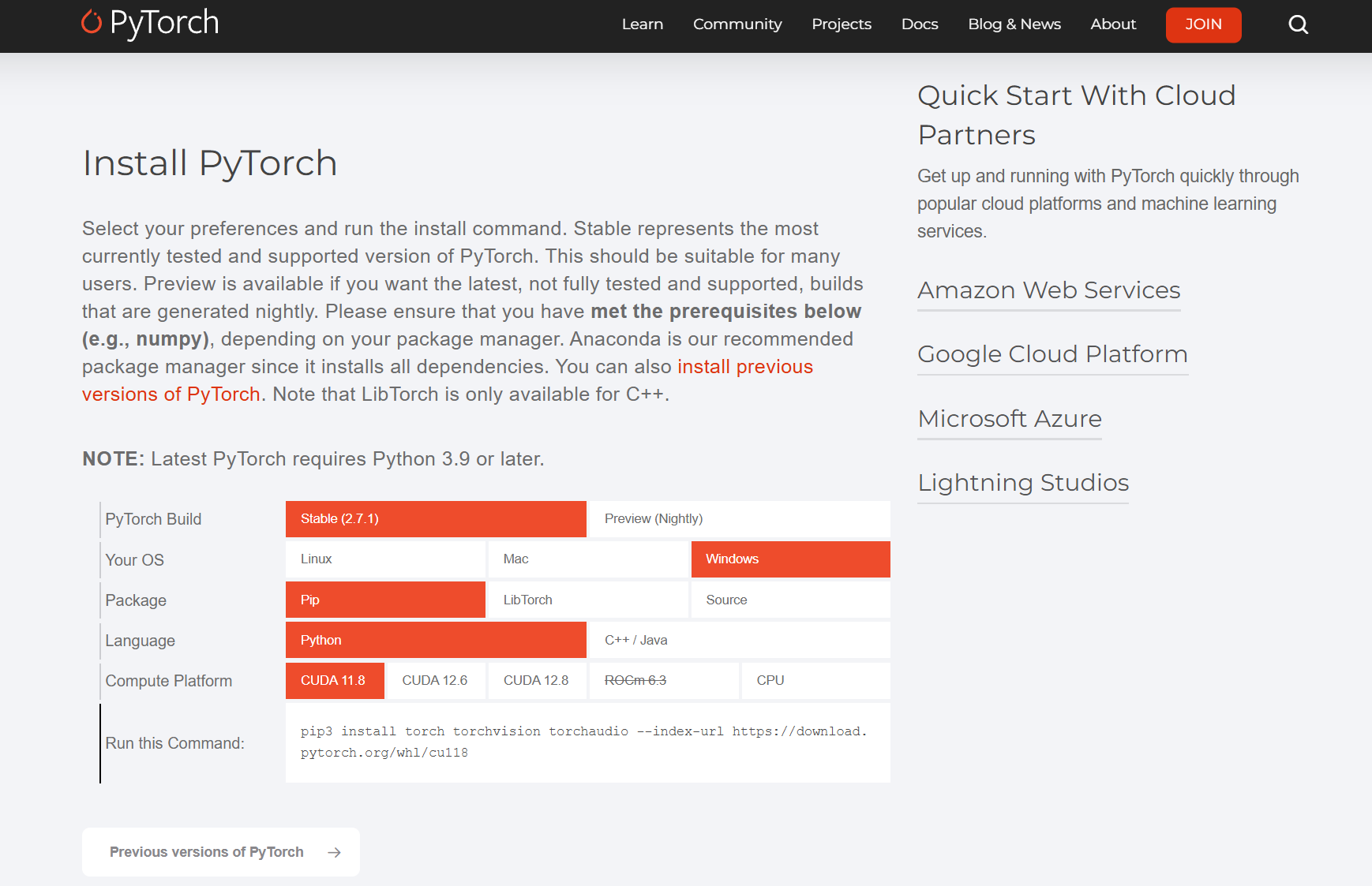 PyTorch