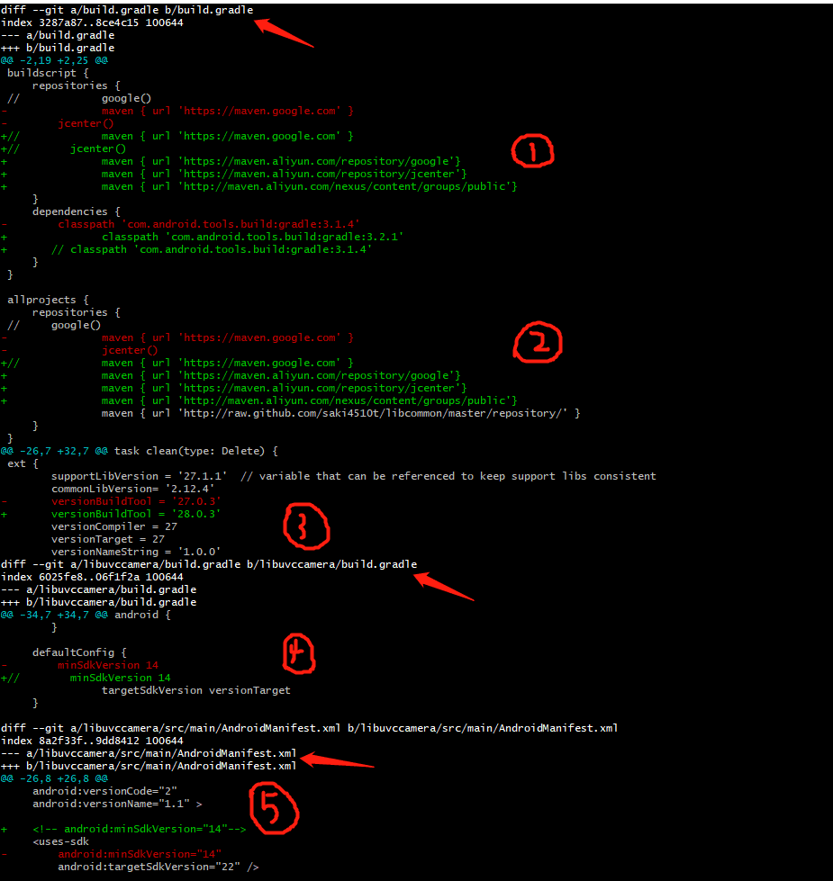 编译报错修改方式
