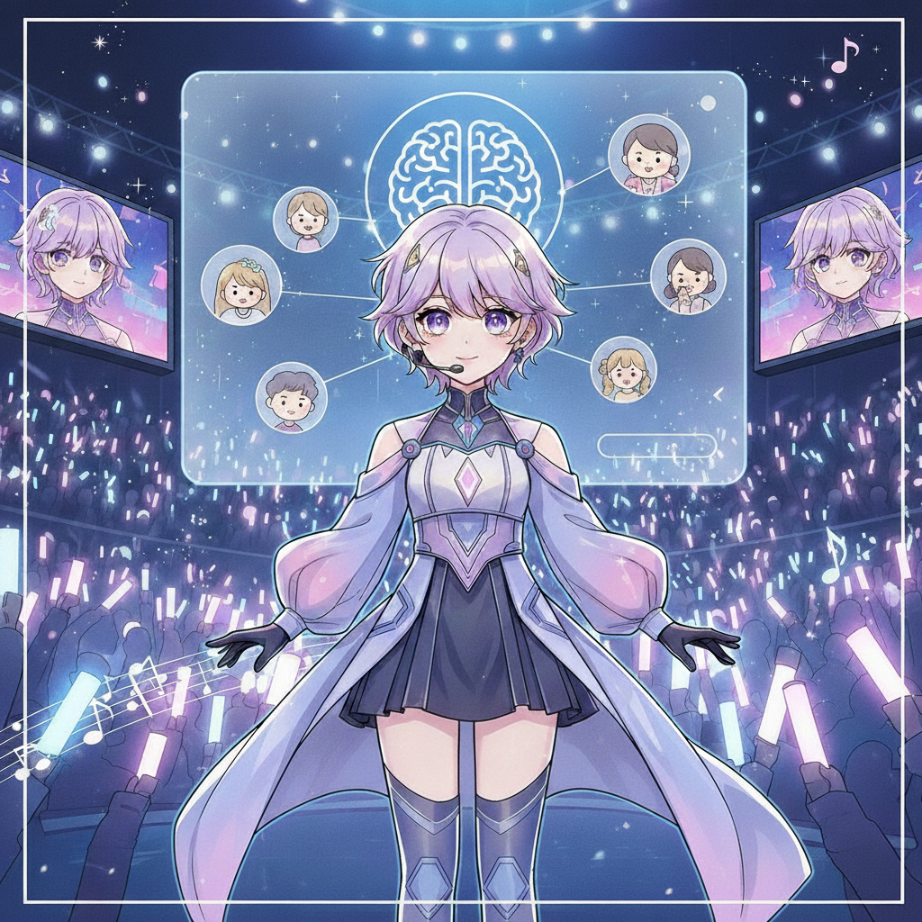 实时互动和对话式AI技术重塑虚拟偶像经济