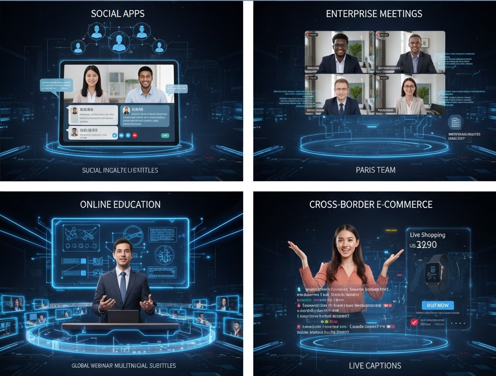 实时转录翻译在各行业的应用