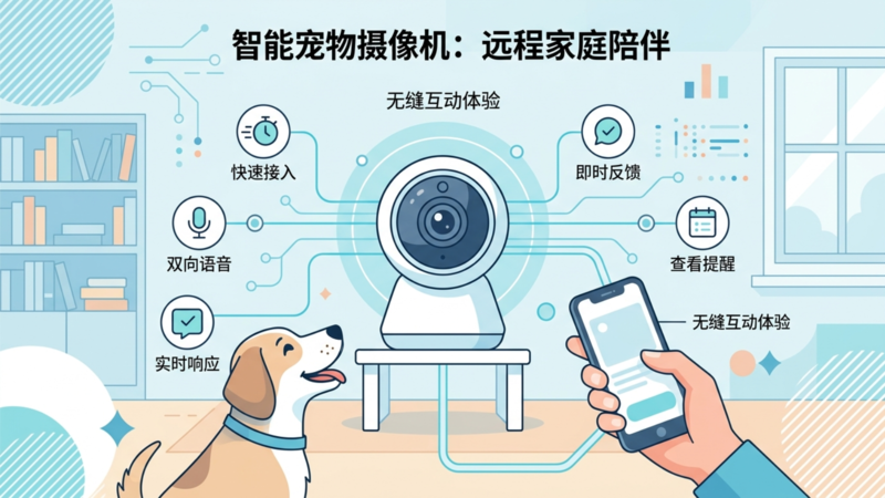 宠物摄像头对实时互动的要求更高