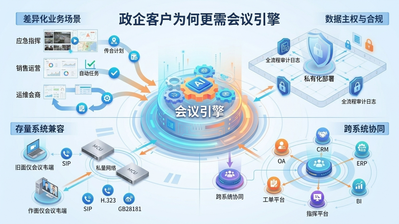 政企客户为什么更需要会议引擎