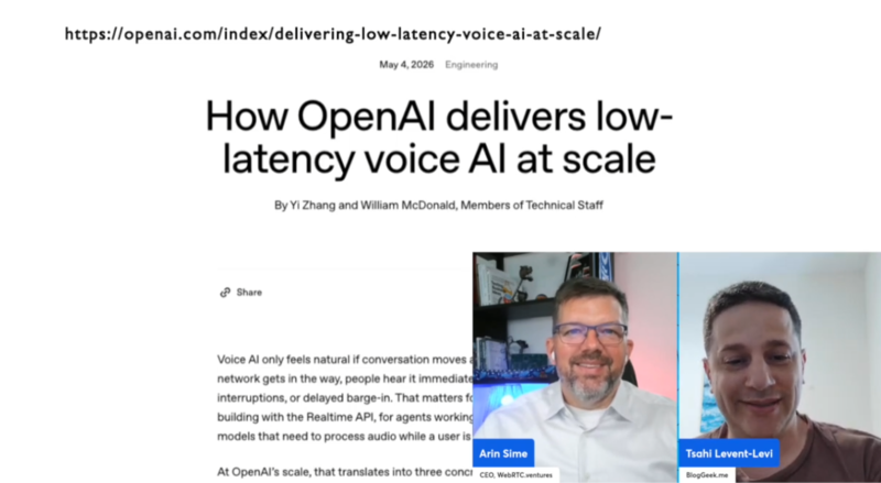 OpenAI's Secret WebRTC Architecture