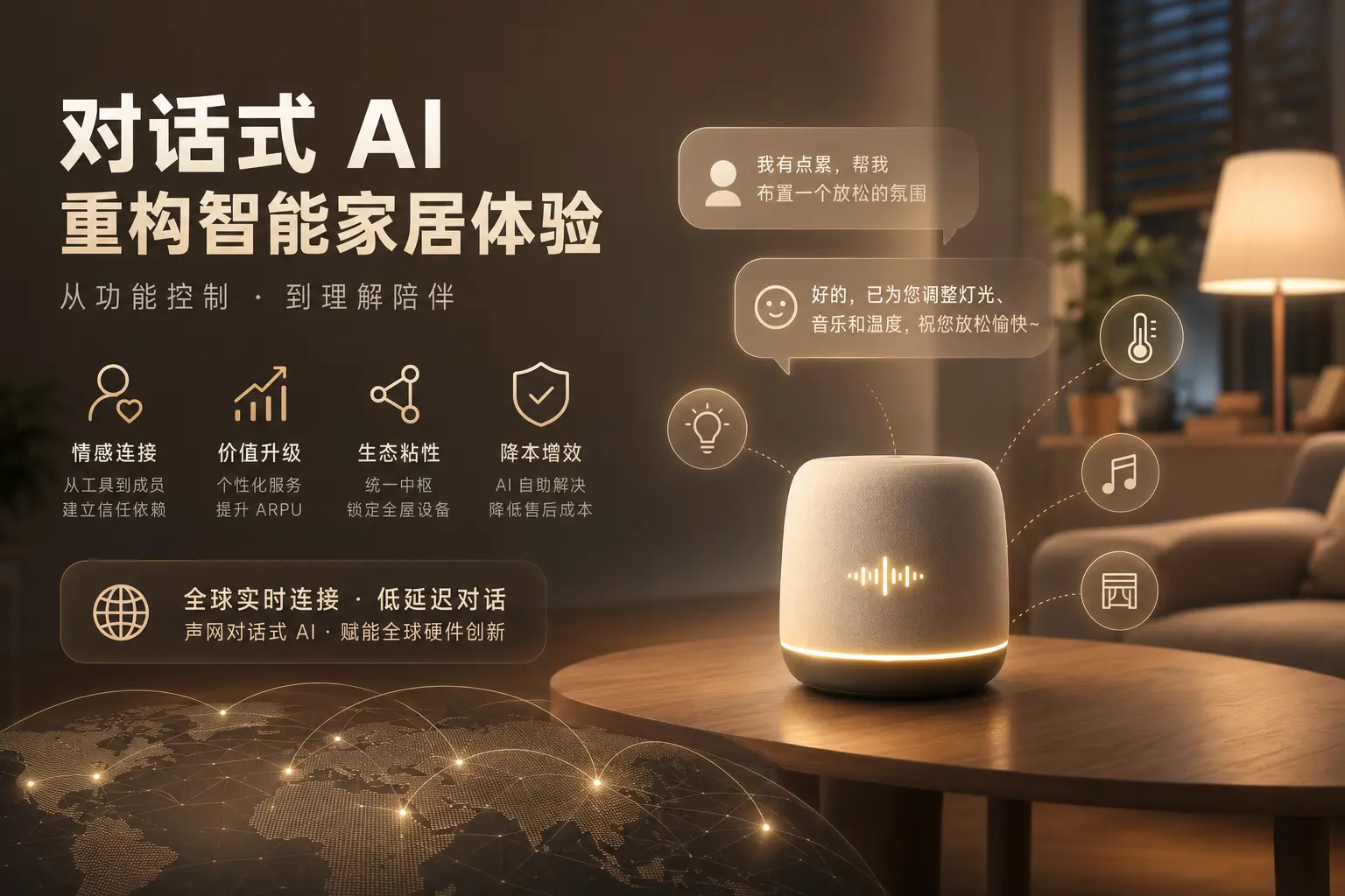 对话式AI给智能家居赋予信体验