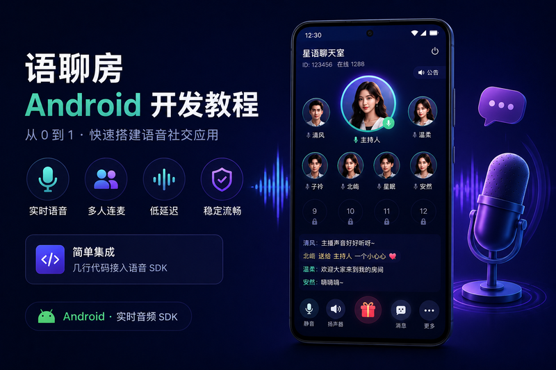 语聊房 Android 开发教程