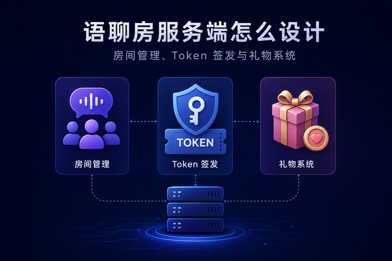 语聊房服务端怎么设计