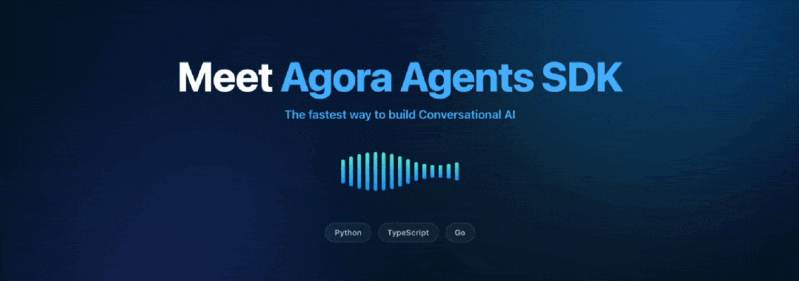 Agora Agents SDK