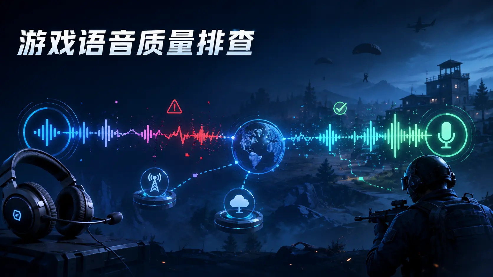 游戏语音质量排查