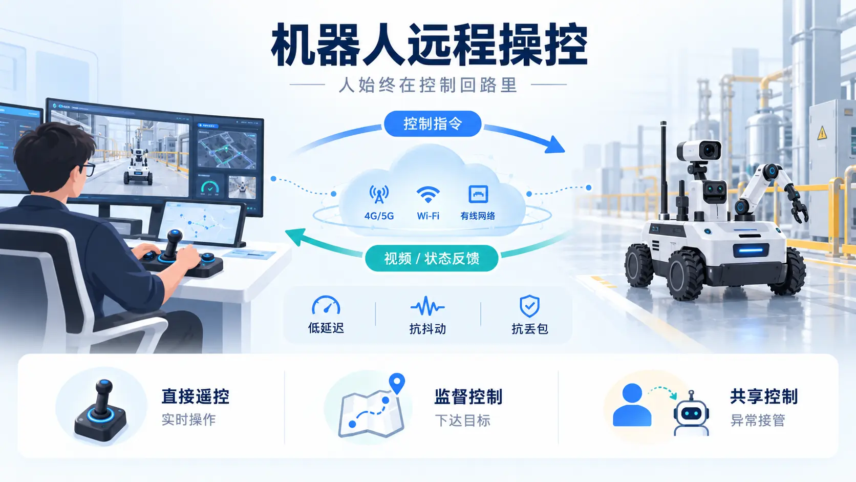 什么是机器人远程操控